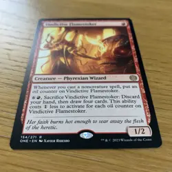 Vindictive Flamestroker Phyrexia All Will Be One 154/271 Magic The Gathering MTG - Image 3