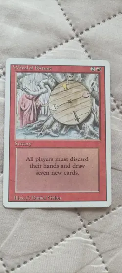 MTG Wheel of Fortune Revised Editiond,Excelent Mtg Wheel of Fortune - Image 3