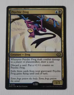 Magic The Gathering: MTG Psychic Frog - Creature NF (MH3) Rare 0199 - Image 1