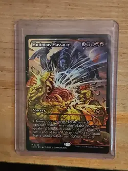 Mutinous Massacre (Showcase) - MTG : Edge of Eternities Foil - Mythic - Image 1