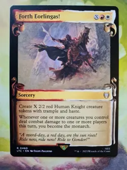 MTG - Forth Eorlingas! - Showcase Scrolls - Lord of the Rings - Magic - Image 2