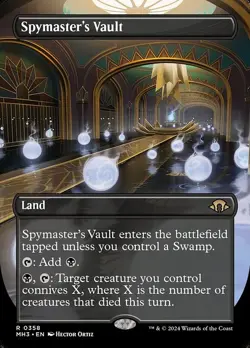 MTG - Spymaster's Vault - Borderless - Modern Horizons 3 - Magic the Gathering - Image 1