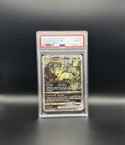 Pokemon Crown Zenith Galarian Gallery Leafeon VSTAR GG35/GG70 PSA 10 Gem Mint - Image 1