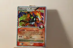 Pokemon - Infernape Lv.X 108/111 Rising Rivals Holo Ultra Rare - NM - Image 1