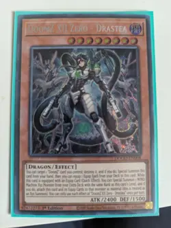 DOOD-EN008 DoomZ XII Zero - Drastea Secret Rare 1st Ed YuGiOh - Image 1