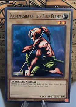 Kagemusha of the Blue Flame LOB-EN028 Legend of Blue Eyes Yugioh! NM 25th Ann. - Image 1