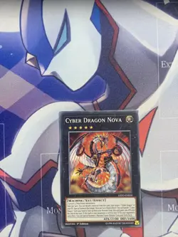 Yugioh Cyber Dragon Nova LEDD-ENB30 Common 1st Ed LP - Image 1
