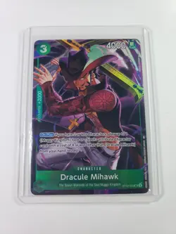 Dracule Mihawk (Illustration Box Vol.4) ST12-003 One Piece Promotion Cards Foil - Image 1