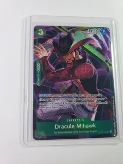 Dracule Mihawk (Illustration Box Vol.4) ST12-003 One Piece Promotion Cards Foil - Image 2