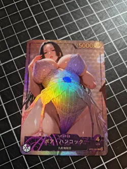 Boa Hancock One Piece Wedding Rare Sexy TCG Waifu Card GYAT Big OPPAI - Image 1