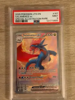 Pokemon TCG Salamence EX Journey Together Card 187/159 PSA 9 121773685 - Image 1
