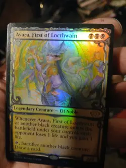 MTG Ayara, First of Locthwain Multiverse Legends Foil Card NM Condition - Image 1