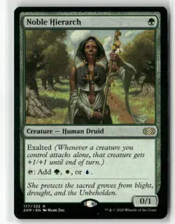 Magic the gathering Noble Hierarch Double Masters #177 - Image 1