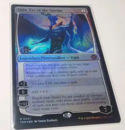 1 x Ugin, Eye of the Storms -Foil- Prerelease Promo NM-Mint, English 2025 stamp - Image 1