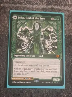 Esika, God of the Tree (Showcase) Kaldheim Regular - Image 1