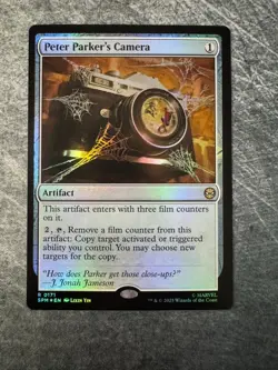 Peter Parker's Camera Marvel's Spider-Man Foil NM - MTG - Image 1