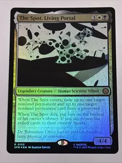 MTG Universes Beyond: Spider-man The Spot, Living Portal Foil 0153 NM Rare - Image 1