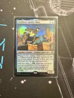 Symbiote Spider-Man Marvel's Spider-Man Foil Rare - Image 1