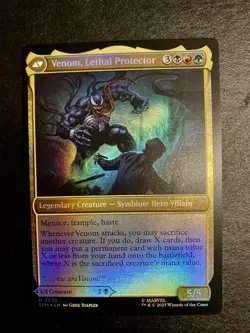 MTG - NM - FOIL - Eddie Brock #55 - Marvel's Spider-Man - Image 2