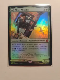 FOIL MTG: Spider-man Miles Morales M 0108 - Image 1