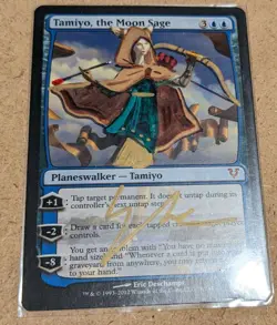 Tamiyo, the Moon Sage Signed and Altered Eric Deschamps Avacyn Restored - Image 1