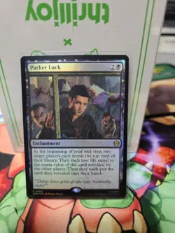 x1 Parker Luck - Foil R MTG Marvel's Spider-Man M/NM, English - Image 1