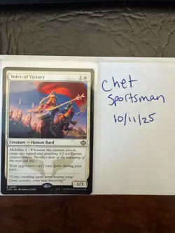 Voice of Victory Tarkir:Dragonstorm NM mtg - Image 1
