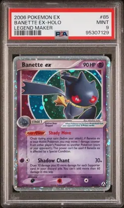 Pokemon PSA 9 Banette #85 Holo Ex Crystal Guardians 2006 English - Image 2