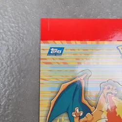 Pokemon Topps Charizard #9 of 10 Pop-up TV Animation Series 3 - Image 2
