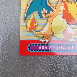 Pokemon Topps Charizard #9 of 10 Pop-up TV Animation Series 3 - Image 5