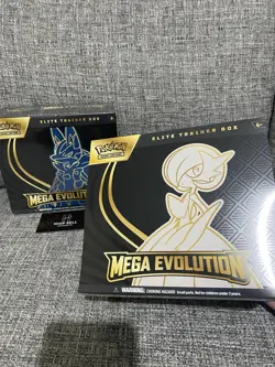 Pokemon Mega Evolution ETB x2 (Lucario and Gardevoir) IN HAND AS PAIR/SET - Image 2