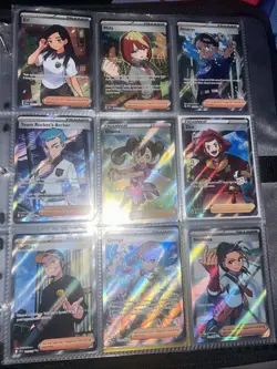 Pokemon TCG Full Art Trainer Lot Of 18 - Image 1