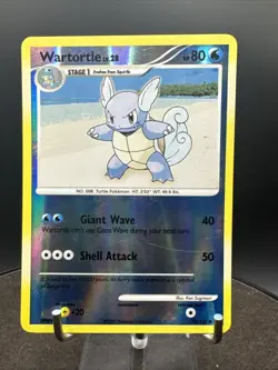 Wartortle - 75/132 - Uncommon - Reverse Holo Moderately Played Pokemon Diamon - Image 1