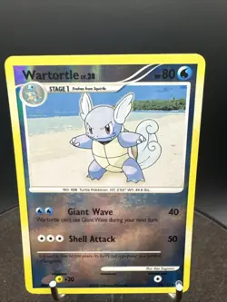Wartortle - 75/132 - Uncommon - Reverse Holo Moderately Played Pokemon Diamon - Image 2