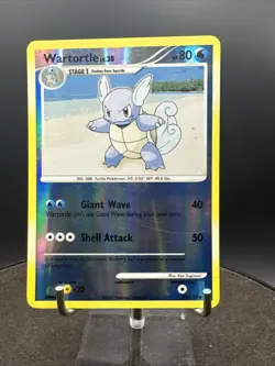 Wartortle - 75/132 - Uncommon - Reverse Holo Moderately Played Pokemon Diamon - Image 3