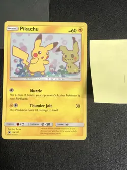 Pokemon TCG - Pikachu SM162 - Sun & Moon Promo NM-M -Read Description- - Image 1