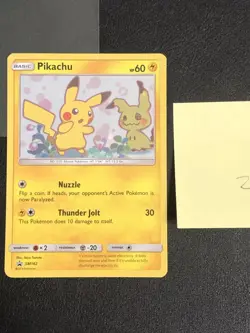 Pokemon TCG - Pikachu SM162 - Sun & Moon Promo NM-M -Read Description- - Image 4