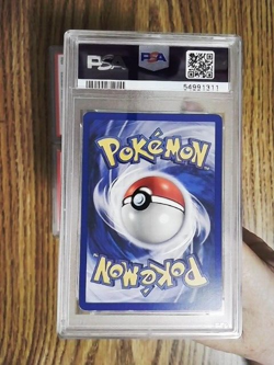 Gym Heroes Lot PSA Pokemon 1st Ed. Blaine's Tauros, Erika's Tangela, Sab Gastly - Image 3