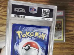 Gym Heroes Lot PSA Pokemon 1st Ed. Blaine's Tauros, Erika's Tangela, Sab Gastly - Image 4