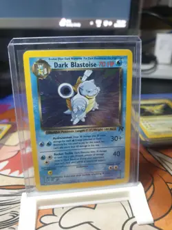 Pokemon TCG Cards Dark Blastoise 3/82 Team Rocket Holo Rare - Image 1