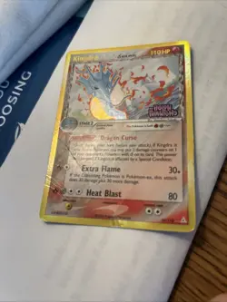 Kingdra (Delta Species) 10/110 Holon Phantoms Reverse Holo LP Pokemon Card - Image 1
