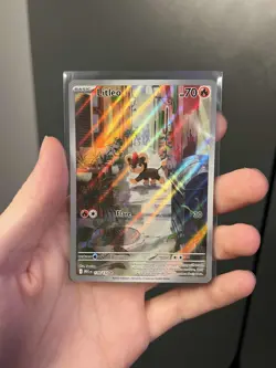 Pokemon TCG Mega Evolution Litleo 139/132 Illustration Rare Card English NM - Image 1