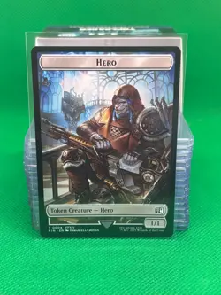 MTG - Hero 4/ Food 22 Final Fantasy Tokens - Image 1