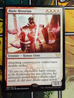 Blade Historian: Strixhaven: School of Mages, (Non-Foil) #165 - Image 1