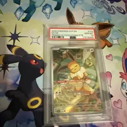 Pokemon TCG : Prismatic Evolutions - Eevee ETB Promo SVP-173 PSA 10 GEM MINT - Image 1