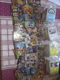 Lot Cartes Pokemon Ultra rares Japonaises EX, V, VMAX, VSTAR et +/- 800 Co/unc/R - Image 1