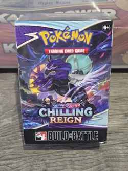 Pokemon Chilling Reign Build and Battle Kit - 4x booster packs new sealed - Image 1
