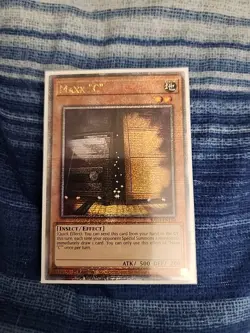 Yugioh Maxx "C" RA04-EN150 Quarter Century Secret Rare Near Mint - Image 1