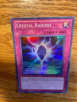 Crystal Raigeki RYMP-EN055 - 1st Edition - Near Mint - Super Rare - Image 5