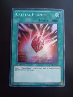 Crystal Promise - RYMP-EN052 - Secret Rare - 1st Edition - Yu-Gi-Oh - Image 1